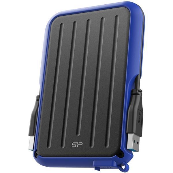 Silicon power sp040tbphd66ls3b armor a66 portable hdd, 4 tb, usb3.2 gen 1, mil-std