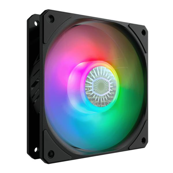 Cooler master mfx-b2dn-183pa-r1 sickleflow 120 argb 3 in 1, 3x 120mm, 650-1800 rpm, 8 - 27 dba