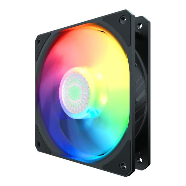 Cooler master mfx-b2dn-183pa-r1 sickleflow 120 argb 3 in 1, 3x 120mm, 650-1800 rpm, 8 - 27 dba