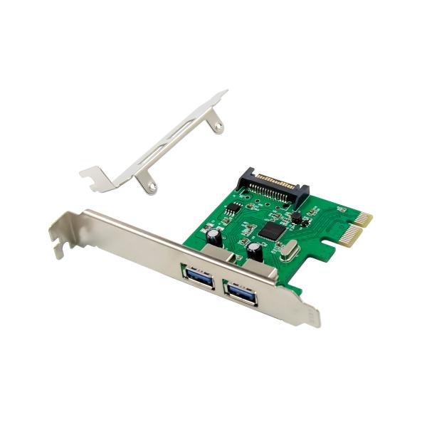 Conceptronic emrick06g emrick 2-port usb 3.0 pcie card, pcie, usb 3.2 gen 1 (3.1 gen 1) pci 2.0, sa