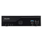 Shuttle dh610 xpc slim pc barebone, lga1700, intel h610, 2x ddr4 (max.64gb) 1x2.5 bay, m.2, hdmi,
