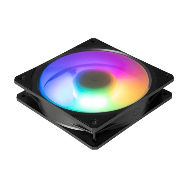 Cooler master mfz-m2dn-24np2-r1 mobius 120p argb, 120 mm, 2400 rpm, 30 db, 75.2 cfm, black
