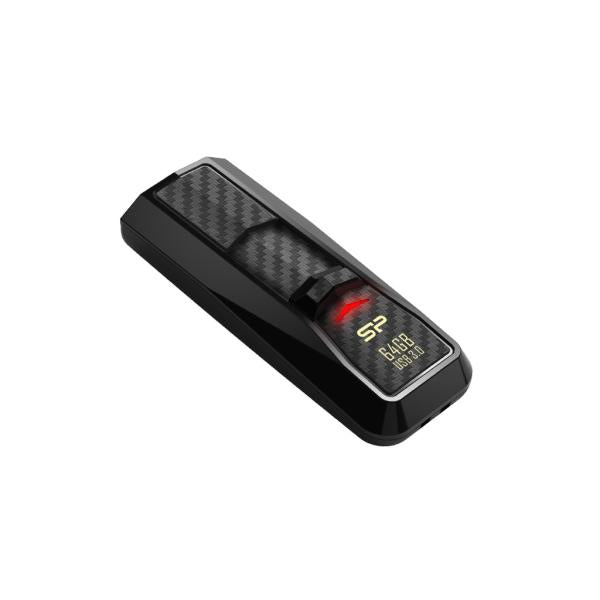 Silicon power sp256gbuf3b50v1k blaze b50, 256 gb, usb type-a, 3.2 gen 1 (3.1 gen 1) sleeve, black