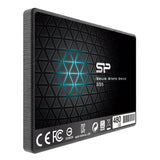 Silicon power sp480gbss3s55s25 slim s55 ssd, 480 gb, 2.5 , sata3, 6 gbit s, slc, 560 500 mb s, blue