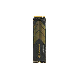 Transcend ts2tmte250s mte 250s, 2 tb, m.2 2280, pcie gen4x4, nvme, 3d tlc, w dram, heatsink