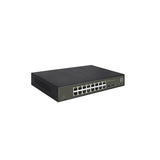 Levelone ges-2118 hilbert 18-port smart lite managed l2 switch, 16x rj45 gigabit, 2x sfp, 1000 mbps