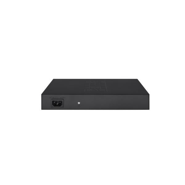 Levelone ges-2110p hilbert 10-port gigabit poe smart lite managed l2 switch, 8x poe outputs, 2x sfp