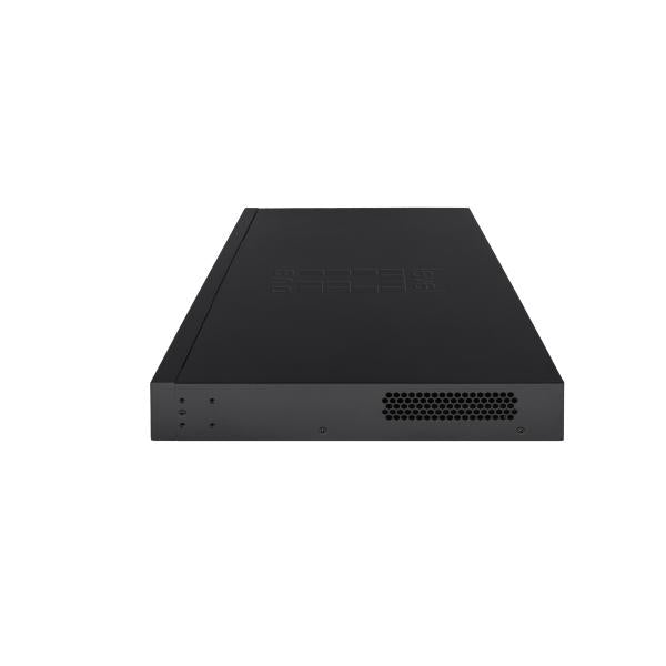 Levelone ges-2128p hilbert 28-port gigabit poe smart lite managed switch, 24x poe, 380w, 4x sfp rj45