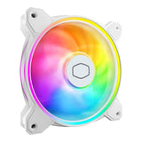 Cooler master mfl-b2dw-21np2-r2 masterfan mf120 halo2 white edition, 120mm, 27 db, 51.88 cfm, white