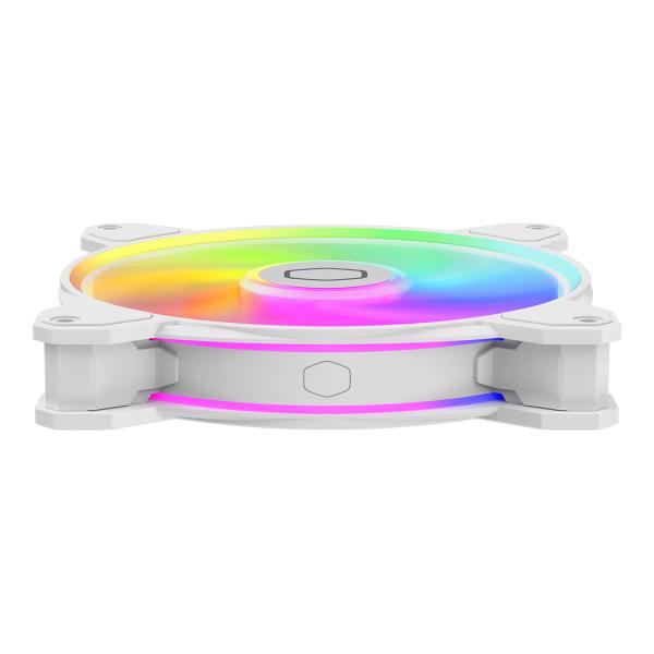 Cooler master mfl-b4dw-16np2-r2 masterfan mf140 halo2 white edition, 140 mm, 27 dba, 59.51 cfm, whit