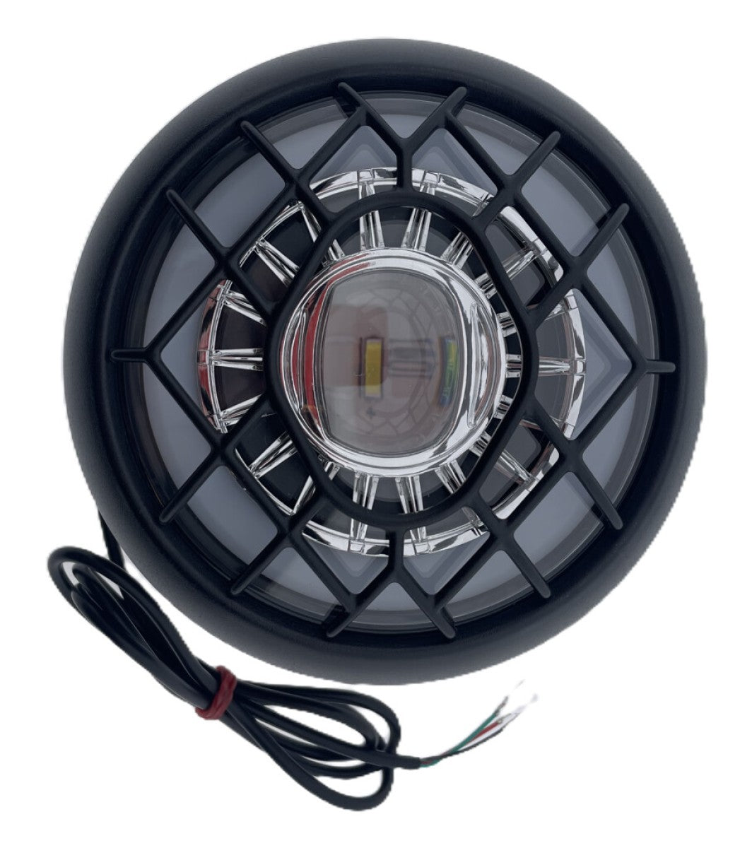 Ikzi light koplamp bulls-eye t.b.v. fatbike
