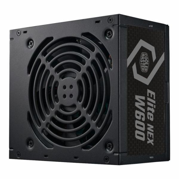 Cooler master mpw-6001-acbw-be1 elite nex white w600 230v, atx, 600w, 120mm, black