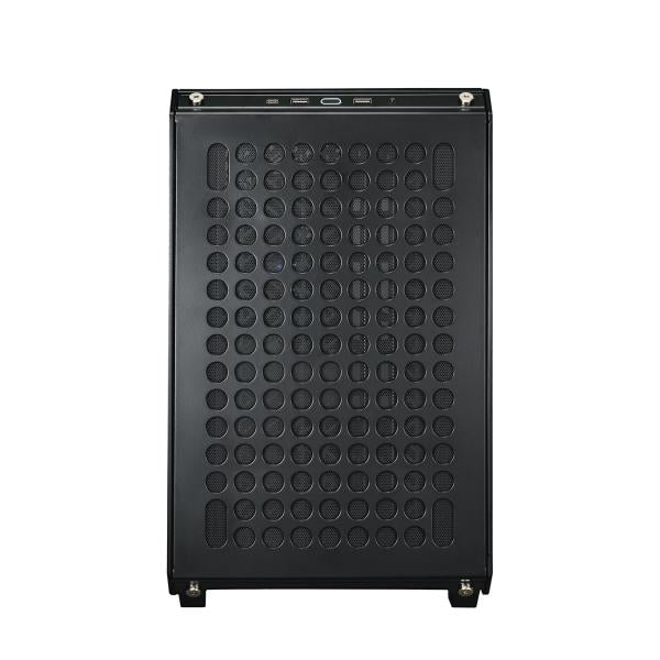 Cooler master q500-kgnn-s00 qube 500 flatpack, atx, midi-tower, glass window, usb 3.2 type-c, black
