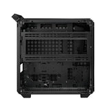 Cooler master q500-kgnn-s00 qube 500 flatpack, atx, midi-tower, glass window, usb 3.2 type-c, black