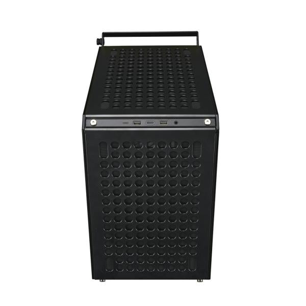 Cooler master q500-kgnn-s00 qube 500 flatpack, atx, midi-tower, glass window, usb 3.2 type-c, black