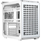 Cooler master q500-wgnn-s00 qube 500 flatpack white, atx, usb 3.2, 120 140 mm, water-cooling ready