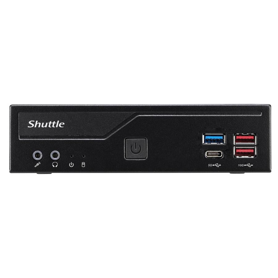 Shuttle dh670v2 mini pc barebone, lga1700, h670, ddr4, 2x hdmi, 2x dp , 2x 2.5g lan, 8x usb, 24 7