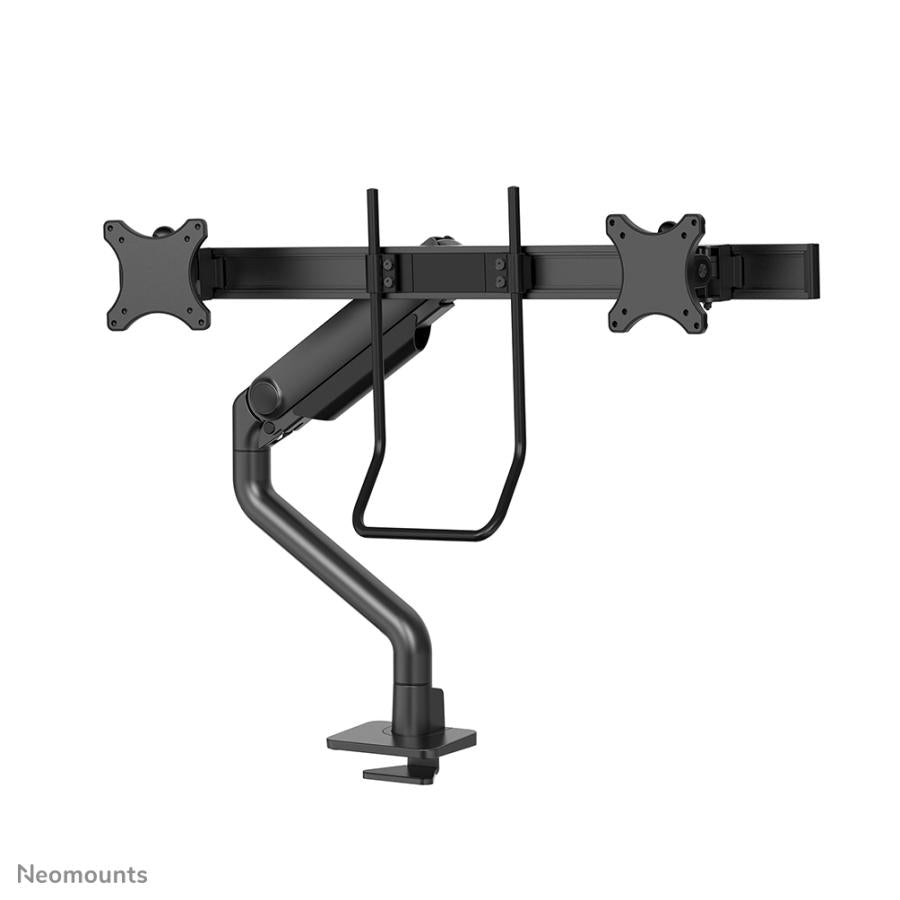 Neomounts ds75s-950bl2 full-motion desk mount, 2x 17 - 27 , 8kg, 100x100 mm, black
