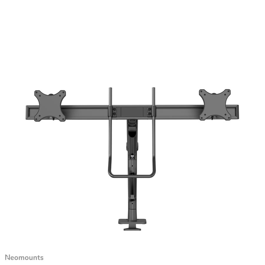 Neomounts ds75s-950bl2 full-motion desk mount, 2x 17 - 27 , 8kg, 100x100 mm, black