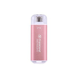 Transcend ts512gesd300p esd300 pink ssd, 500 gb, usb type-c 10gbps, 1050 950 mb s max