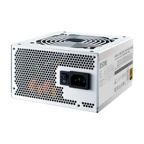 Cooler master mpe-8501-afaag-3g mwe gold v2 eu, 850w, atx3.0, 12vhpwr, =90%, 120mm, white