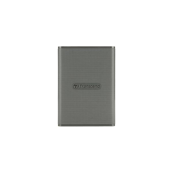 Transcend ts1tesd360c esd360c external ssd, 1tb, usb 20gbps, type c, 2000 mb s, 3d nand, gray