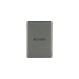 Transcend ts1tesd360c esd360c external ssd, 1tb, usb 20gbps, type c, 2000 mb s, 3d nand, gray