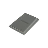 Transcend ts2tesd360c esd360c external ssd, 2tb, usb 20gbps, type c, 2000 mb s, 3d nand, gray