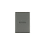 Transcend ts2tesd360c esd360c external ssd, 2tb, usb 20gbps, type c, 2000 mb s, 3d nand, gray
