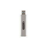 Transcend ts1tesd320a esd320a external ssd, 1 tb, usb 10gbps, type-a, 1050 950 mb s, silver