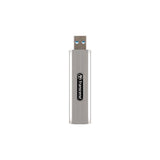Transcend ts2tesd320a esd320a external ssd, 2 tb, usb 10gbps, type-a, 1050 950 mb s, silver