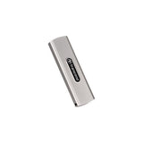 Transcend ts2tesd320a esd320a external ssd, 2 tb, usb 10gbps, type-a, 1050 950 mb s, silver