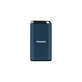 Transcend ts2tesd410c esd410c external ssd, 2 tb, usb 20gbps, type c, 2000 mb s, blue