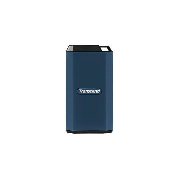 Transcend ts4tesd410c esd410c external ssd, 4 tb, usb type-c, 20gbps, 2000 mb s, blue