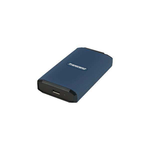 Transcend ts4tesd410c esd410c external ssd, 4 tb, usb type-c, 20gbps, 2000 mb s, blue