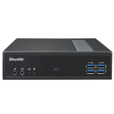 Shuttle dl30n slim barebone pc, 1.35l, iintel n100 fan, ddr5, 2x 2.5 gbe, hdmi 2.0b, 65w, 24 7