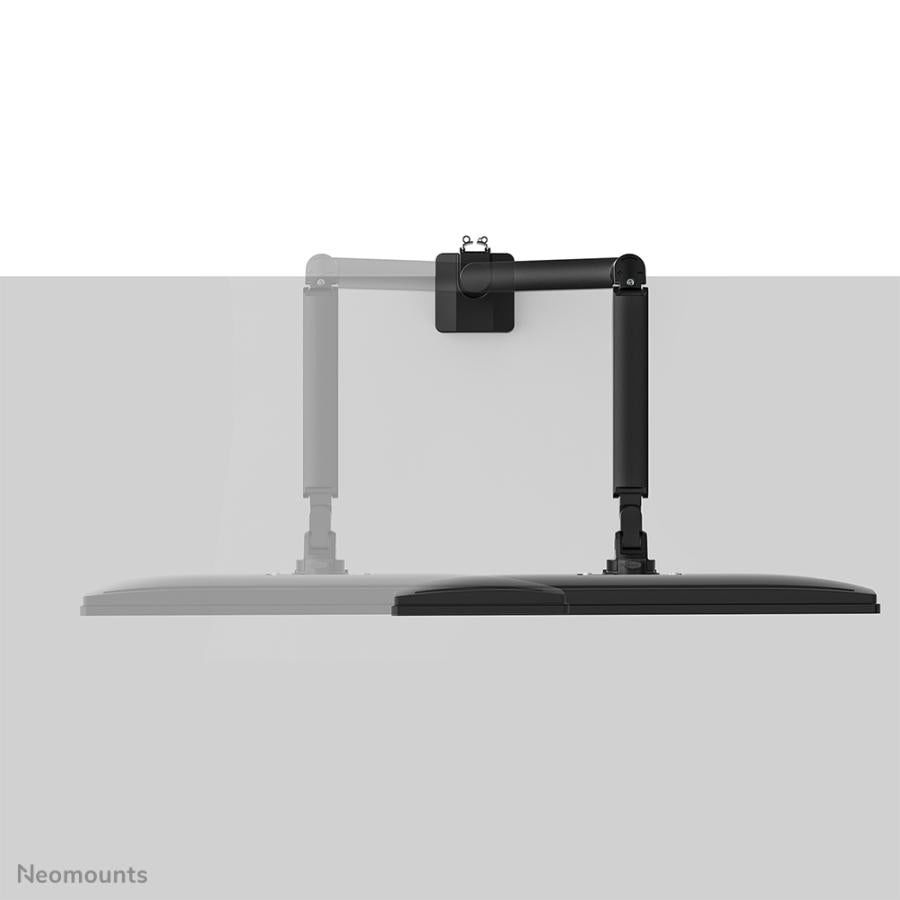 Neomounts ds70-250bl1 desk monitor arm, clamp grommet, 9 kg, 17 - 35 , 100x100 mm, black