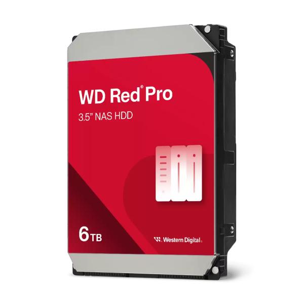 Western digital wd6005ffbx red pro hdd, 6tb, 3.5 , 7200 rpm, serial ata iii, 256 mb, 220 mib s, cmr