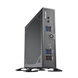 Shuttle ds50u xpc slim barebone pc, intel celeron 7305, ddr5, 2.5gbit + 1gbit, fanless, 24 7, 90 w