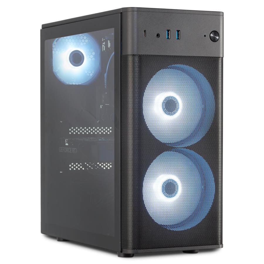Erazer 10025657 md35360 recon e45, 3.6ghz, amd ryzen 5500, 16 gb, 1 tb, geforce rtx 4060 8gb, w11h