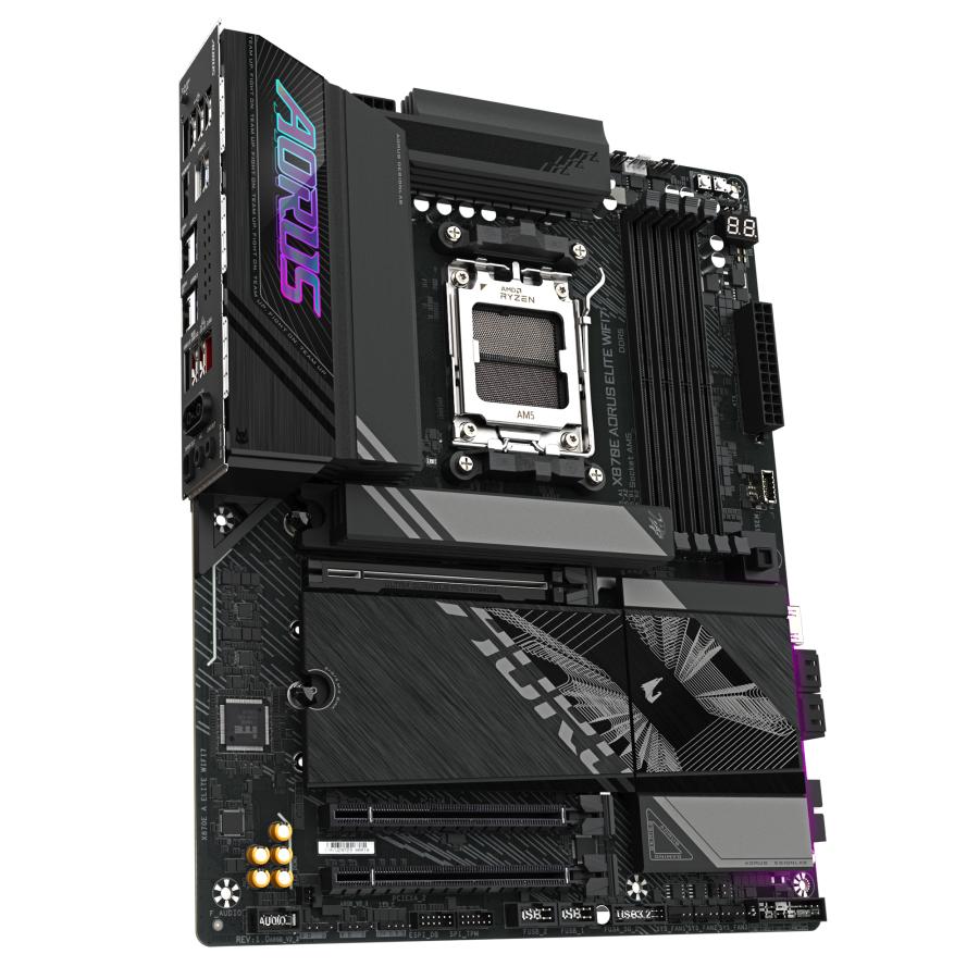Gigabyte x870e a elite wifi7, atx, amd am5, x870, 4x ddr5, usb4, 2.5 gbe, wi-fi 7, pcie 5.0