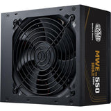 Cooler master mpe-5501-acabw-3beu mwe bronze v3 psu, atx, 550w, quiet hdb fan