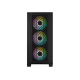 Cooler master e301-kgnn-s00 elite 301 black argb, atx, window, usb 3.2 gen 1 type-c, 3x 120mm argb