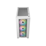 Cooler master e301-wgnn-s00 elite 301 white argb, atx, window, usb 3.2 gen 1 type-c, 3x 120mm argb