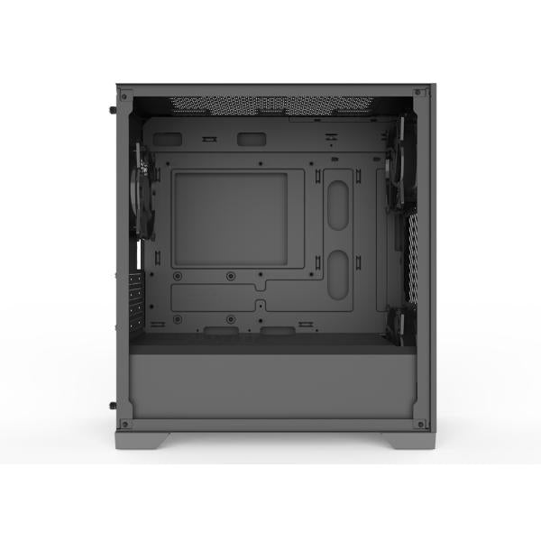 Cooler master e301l-knnn-s00 elite 301 steel panel, matx, usb 3.2 gen 1 type-c+a + 3.5mm, 3x 120mm