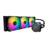 Cooler master mlw-d36m-a18pa-r1 masterliquid 360 core ii argb, 360mm radiator, 3x 120mm argb gen 2