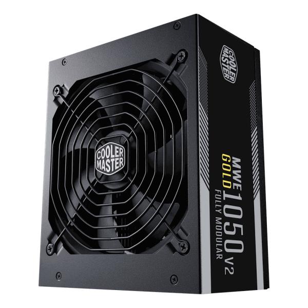 Cooler master mpe-a501-afcag-3eeu mwe gold 1050 v2 black, atx3.1, 1050w, =90% @typical, 3x pcie6+2