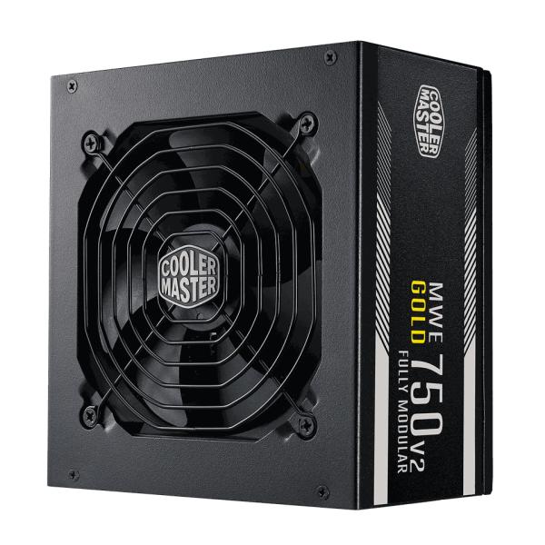 Cooler master mpe-7501-afaag-3eeu mwe gold 750 v2 atx3.1, 750w, 90% @typical, fully modular, 120mm
