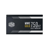 Cooler master mpe-7501-afaag-3eeu mwe gold 750 v2 atx3.1, 750w, 90% @typical, fully modular, 120mm