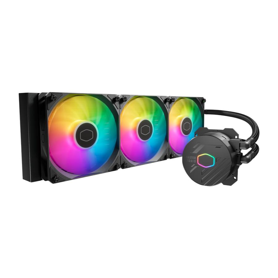 Cooler master mlw-d36m-a18pa-rw masterliquid 360 core ii argb white, gen 3 punp, 3x 120mm argb
